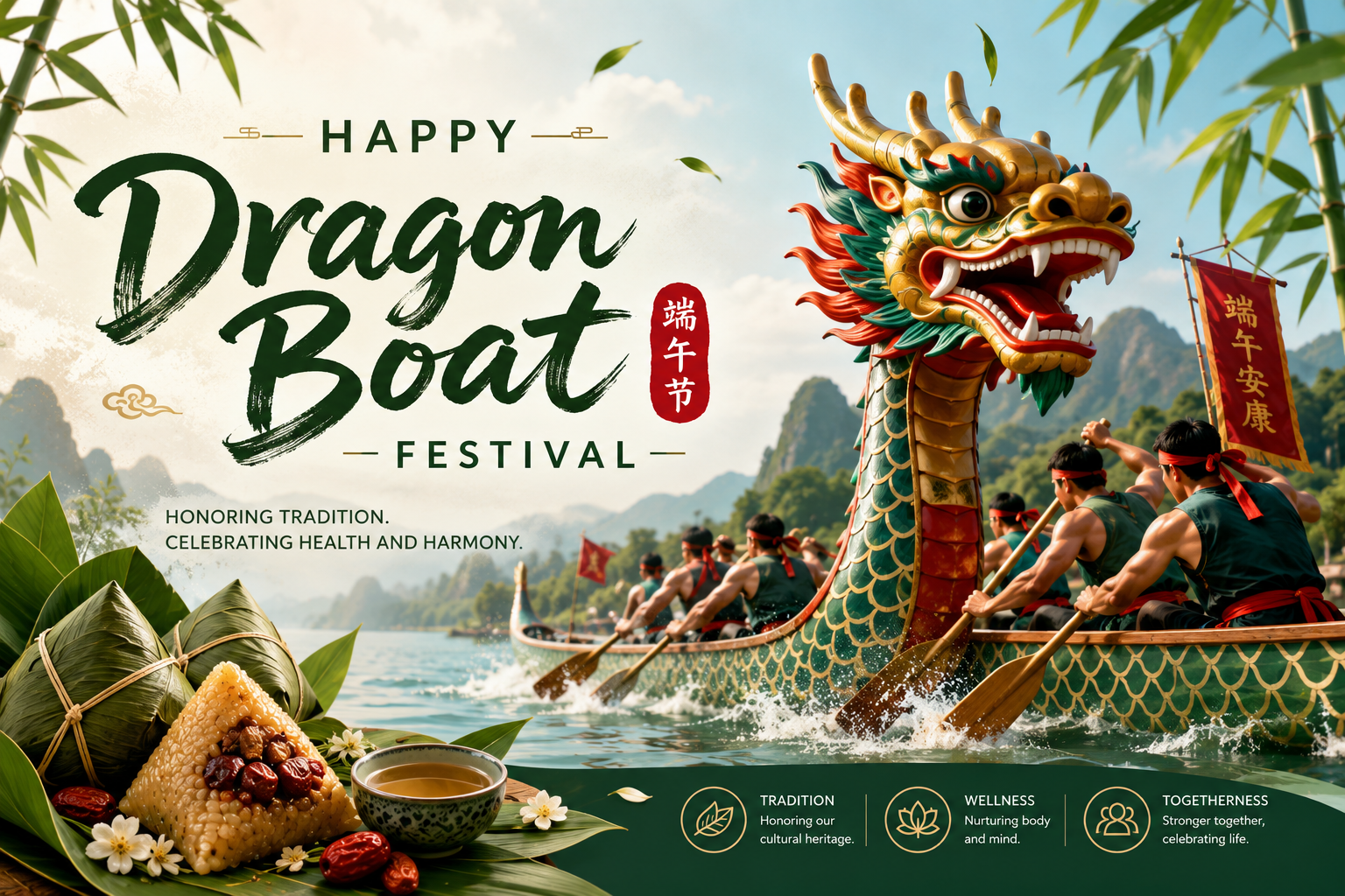 The Dragon Boat Festival: Honoring Tradition, Wellness, and the Wisdom of Nature