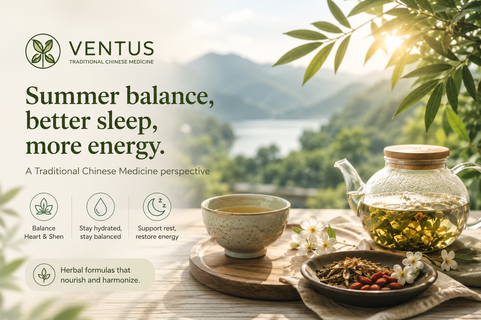 Why do we feel more tired, irritable and sleep worse in the summer? Here's a perspective from Traditional Chinese Medicine.