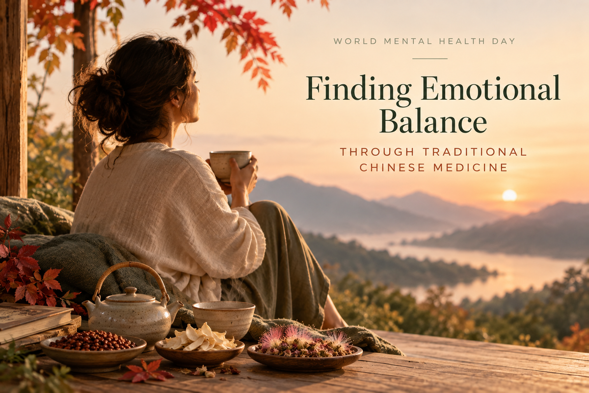 World Mental Health Day: Finding Emotional Balance Through Traditional Chinese Medicine