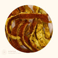 Cáscara de mandarina seca